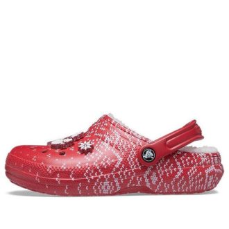 Sandália Crocs Classic Stylish Outdoor Sports Unissex Vermelha 207687-646