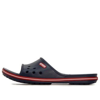 Sandália Crocs Crocband Crocs Preta Unissex “Azul Escuro Vermelho” 204108-4CC