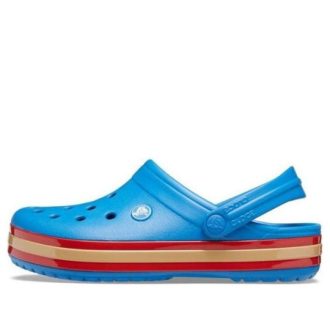 Sandália Crocs Crocband Hyper Shine Clog Azul 206379-4KJ
