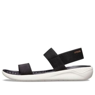 Sandália Crocs (WMNS) LiteRide Fashion Preta 205106-066