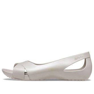 Sandália Crocs (WMNS) Minimalista Casual Flat Branca 206106-018