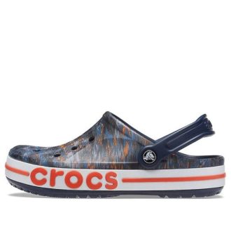 Sandálias Crocs Bayaband com Estampa Azul Profundo 205840-4SC