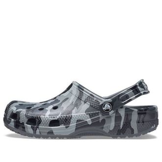 Sandálias Crocs Beach Cinza Camuflada Unissex 206454-0IE