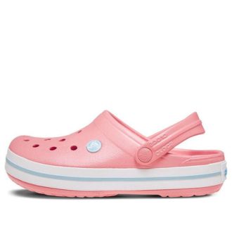 Sandálias Crocs Beach Rosa Branco Unissex “Rosa Branco” 11016-7H5