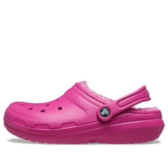 Sandálias Crocs Classic Lined Clog Sports Unissex Roxo Vermelho 203591-6SV