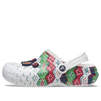 Sandálias Crocs Classic Wear-Resistant Cozy Sports Unissex Brancas 207687-94S