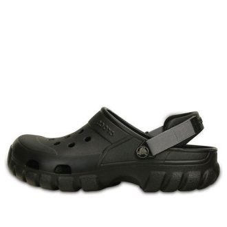 Sandálias Crocs Cozy Antiderrapantes Esportivas Unissex Pretas 202651-02S