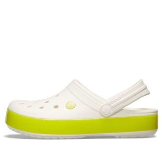 Sandálias Crocs Crocband Beach Amarelas 205894-74H