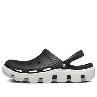 Sandálias Crocs Duet Beach Preto Branco 11991-066