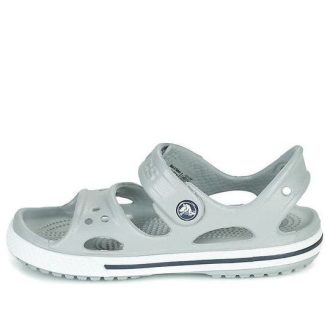 Sandálias Crocs (GS) Crocband II “Cinza Claro” 14854-01U