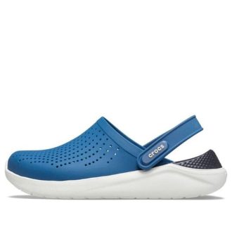 Sandálias Crocs LiteRide Flash Azul Unissex 204592-4SB