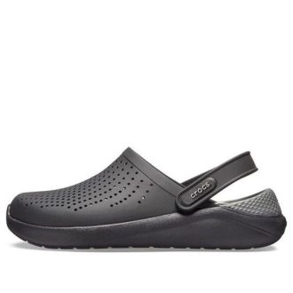 Sandálias Crocs LiteRide Flash unissex cinza 204592-0DD