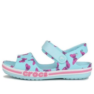 Sandálias Crocs (PS) com Estampa Grande “Azul Gelo” 206262-4O9