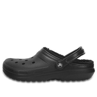 Sandálias Crocs Stay Warm, resistentes ao desgaste, esportivas, unissex, pretas, 204563-060