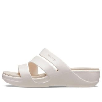 Sandálias Crocs (WMNS) Boca Strappy Wedge “Branco” 207434-159