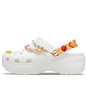 Sandálias Crocs (WMNS) Brancas Respiráveis  206984-94S