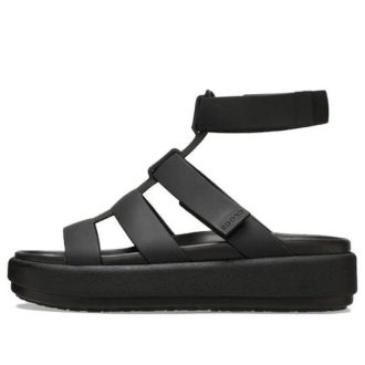 Sandálias Crocs (WMNS) Brooklyn Luxe Gladiator “Preto” 209557-060