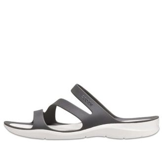 Sandálias Crocs (WMNS) “Cinza Branco” 203998-04D