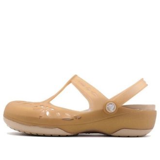 Sandálias Crocs (WMNS) Douradas 204939-277