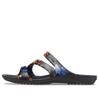Sandálias Crocs (WMNS) Kadee Casual Tie Dye Preta 206894-001