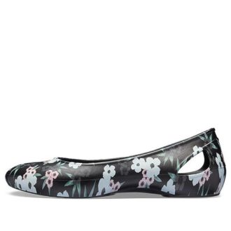Sandálias Crocs (WMNS) Larua Printing Pretas 205865-98F