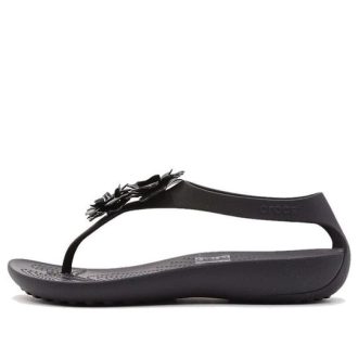 Sandálias Crocs (WMNS) Leves, Respiráveis  e Aconchegantes Pretas 205600-060