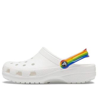 Sandálias de Praia Crocs Classic Clog Brancas 206638-1DG