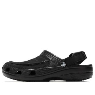 Sandálias de praia Crocs Classic Clog Cozy Respiráveis  Pretas 207142-001