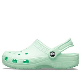Sandálias de Praia Crocs Classic Clog Verde Menta 10001-3TI