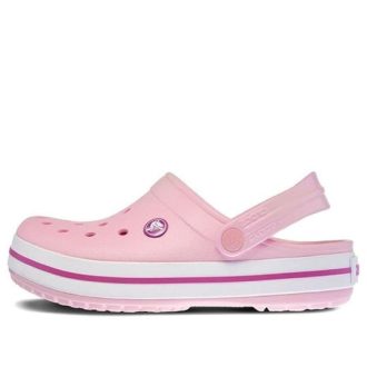 Sandálias de Praia Crocs Crocband Unissex Rosa Roxo 11016-6MB