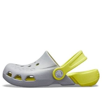Sandálias esportivas Crocs Kids Crocs Classic Clog “Cinza Verde” 10400-06T