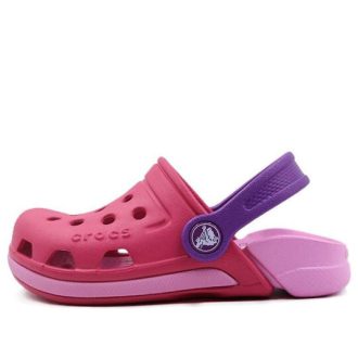 Sandálias esportivas Crocs Kids Crocs Classic Clog “Vermelho Rosa Roxo” 204991-66I