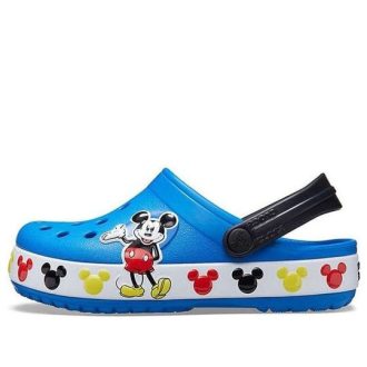 Sandálias esportivas Crocs (PS) Disney Mickey Outdoor Flat Heel Blue 206307-4JL