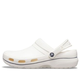 Sandálias esportivas Crocs resistentes ao desgaste e antiderrapantes, unissex, brancas e pretas, “Branco e Preto” 205883-126