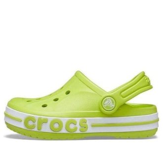 Sandálias esportivas de praia Crocs (PS) Outdoor Flat Heel Green 205100-3TX