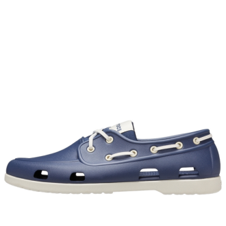 Sapatos náuticos Crocs Classic “Azul e Branco” 206338-46K