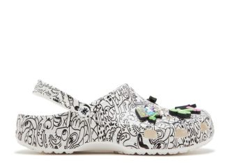 Steven Harrington x Classic Clog “Quickstrike – Branco Preto”