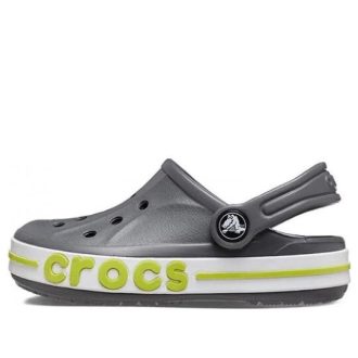 Tamanco Bayaband Crocs (GS) “Grey Lime Punch” 207019-0GX