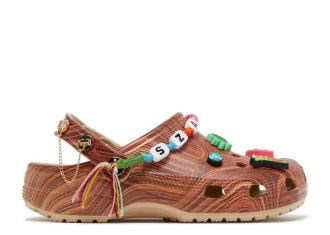 Tamanco clássico SZA x Wmns “Woodgrain”