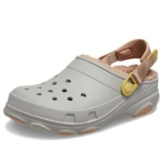 Tamanco Crocs All Terrain Lined “Cinza Marrom” 207936-1LM