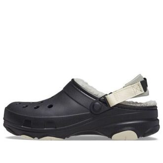 Tamanco Crocs All Terrain Lined “Preto e Branco” 207936-001