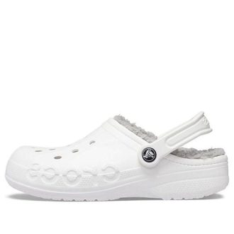 Tamanco Crocs Baya Lined “Branco” 205969-11H