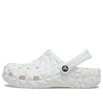 Tamanco Crocs Classic Geometric “Branco” 209563-100