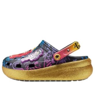 Tamanco Crocs Classic High Cutie “Arco-íris” 208116-90H