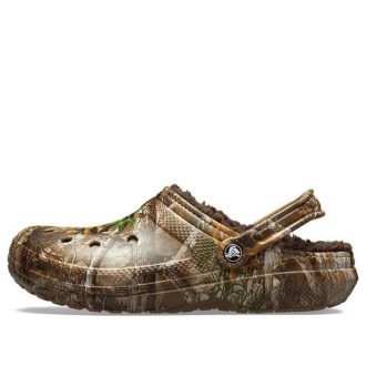 Tamanco Crocs Classic Lined Realtree Edge “Marrom” 205377-280