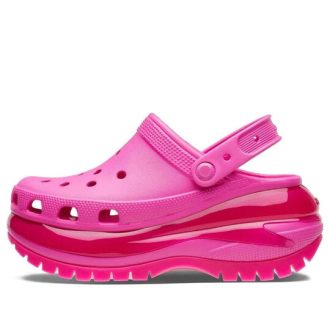 Tamanco Crocs Classic Mega Crush “Rosa” 207988-6UB