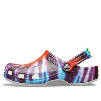 Tamanco Crocs Classic “Tie Dye Multicolorido” 205453-90H