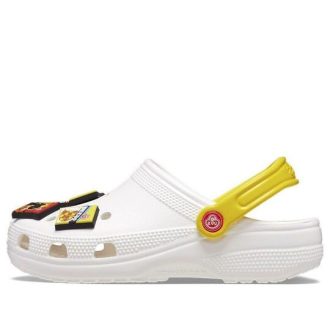 Tamanco Crocs Classic x Ottogi “Branco Amarelo” 208934-14R