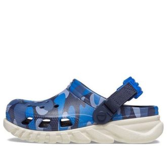 Tamanco Crocs Duet Max II 2 Camo Redux “Estuque Azul Marinho” 209192-46K