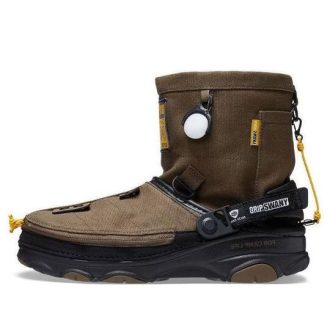 Tamanco Crocs GRIP SWANY x atmos x All-Terrain “Olive” 208017-337